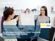 Abteilungsleiter (m/w/d) Textil / Kosmetik / Reinigungsmittel / Einweg - Kiel