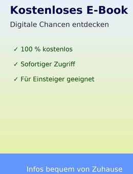 Starte flexibel von Zuhause – Gratis E-Book mit Schritt-für-Schritt-Anleitung - Marburg