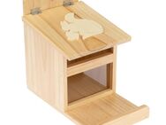 TIAKI Eichhörnchen Futterstation - L 16 x B 26 x H 22 cm