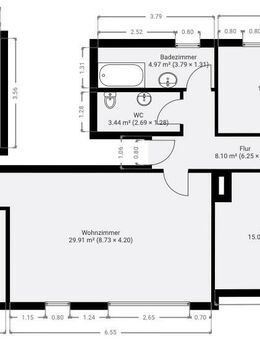 4-Raumwohnung im Erdgeschoss - Zwickau
