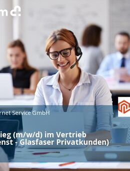 Quereinstieg (m/w/d) im Vertrieb (Außendienst - Glasfaser Privatkunden) - Schönefeld