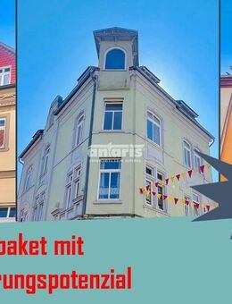 antaris Immobilien GmbH ** Objektpaket mit Mietsteigerungspotential: 3 Wohn- & Geschäftshäuser ** - Mühlhausen (Thüringen)
