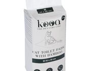 kooa Haubentoilette mit Öko-Kunststoff - Passendes Zubehör: 40x kooa Trainingsunterlage mit Bambus, L 45 x B 30 cm