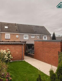 Komplett modernisiertes Reihenmittelhaus in Nordhorn- sofort bezugsfertig mit Einbauküche und Garten - Nordhorn