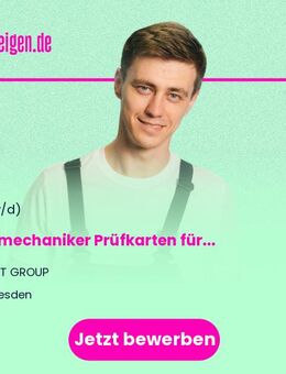 Feinmechaniker (m/w/d) Prüfkarten für den Wafertest - Dresden