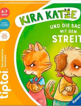 Ravensburger Buch tiptoi® Bildergeschichten über den Umgang mit Gefühlen, - Kira Katze und die Sache mit dem Streit, Made in Europe