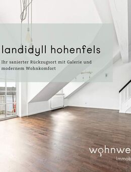 Landidyll Hohenfels - Ihr sanierter Rückzugsort mit Galerie und modernem Wohnkomfort - Hohenfels (Baden-Württemberg)
