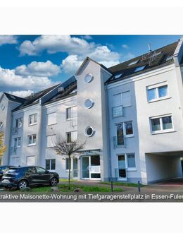 Mondäne Maisonette-Wohnung mit Tiefgaragenstellplatz in Essen-Fulerum - Essen