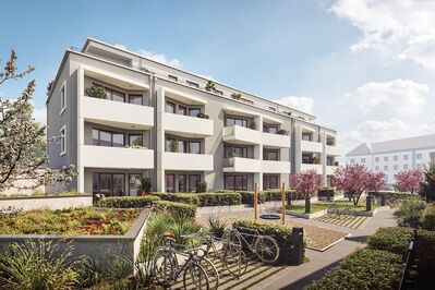 NEUBAU Whg. 3 Augsburg Hochzoll 3-Zimmer-Gartenwohnung im EG