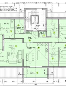 Penthouse im Achental - 150m² Neubauwohnung mit 3 Balkonen im Luftkurort Grassau - Grassau