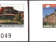 Die Breifboten: MiNr. 11 - 12, 05.10.2006, "Neueröffnung des Hans-Otto-Theaters in Potsdam", Satz, Bogennummer, postfrisch - Brandenburg (Havel)