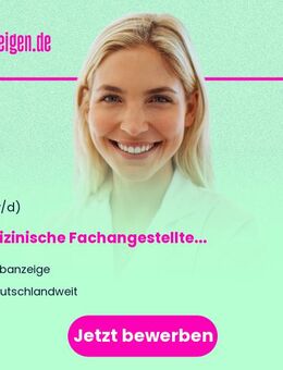 Medizinische Fachangestellte (m/w/d) - Berlin Mitte