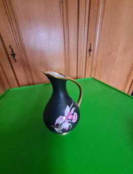 Vase "Orchidee" Plankenhammer Floss Bavaria mit 24 Karat Goldrand - Gründau