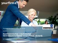 Kaufmännischer / technischer Vertriebsmitarbeiter Innendienst (m/w/d) - Ennepetal (Stadt der Kluterhöhle)