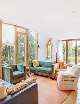 AIGNER - Charmantes Reiheneckhaus mit traumhaftem Blick über die Felder und die Berge - Schäftlarn