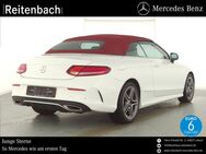 Mercedes C 180, Cabrio AMG ROT, Jahr 2022 - Lebach