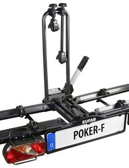 EUFAB Kupplungsfahrradträger POKER-F, für max. 2 Räder