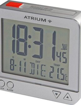 Atrium Funk-Reisewecker A740-19 Reisewecker, Quarzwecker, Digitalwecker, Schlafzimmer, Snooze