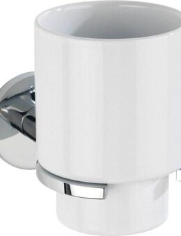WENKO Zahnputzbecher UV-Loc® Isera, befestigen ohne Bohren mit innovativem Klebesystem