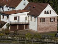 Einfamilienhaus, Nähe Burgwiesenpark mit großem Grundstück am Bach - Jossgrund