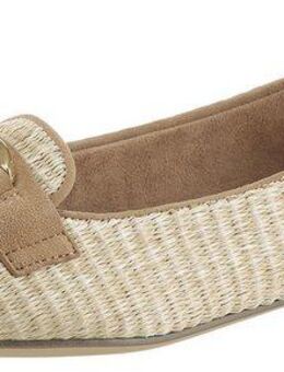 Tamaris Ballerina, Blockabsatz, Schlupfschuh, Businessschuh mit Tamaris-Schmuckelement