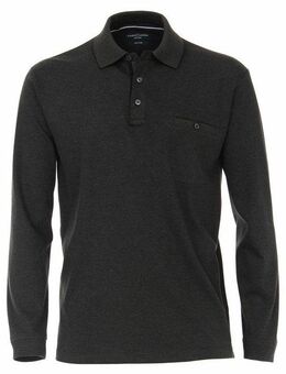 CASAMODA Langarm-Poloshirt CASAMODA Polo-Shirt Langarm gestreift