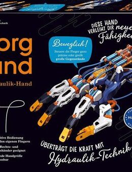 Kosmos Experimentierkasten Cyborg-Hand, XXL-Hydraulik-Hand