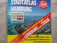 Falkplan Stadtatlas Stadtplan Hamburg und Umgebung Spiralheftung 15. Auflage 1989 - Hamburg Wandsbek