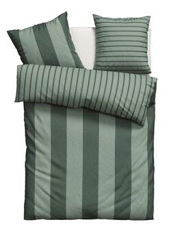 Home affaire Bettwäsche Sari, Linon, 2 teilig, in verschiedenen Qualitäten, maritime Bettwäsche mit Streifen