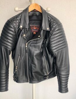 Retro Vintage Motorrad Lederjacke Gr.L inkl. Protektoren - Stuttgart