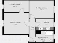 **Erstbezug nach Sanierung** ruhige 3-Zimmer Wohnung - Lübtheen