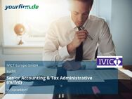 Senior Accounting & Tax Administrative (m/f/d) - Düsseldorf