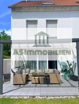 AS IMMOBILIEN: Furnished 3?BR??2?bath end-terrace house, fitted kitchen, home-cinema, terrace?yard - Offenbach (Main)