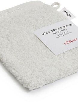 s.Oliver Waschhandschuh s.Oliver, Premium Qualität, 600 gr/m², auch als Sets erhältlich, Walkfrottier (1-St), große Farbauswahl, auch als Duschtuch, Handtuch, Gästetuch