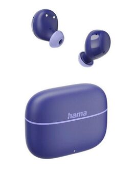 Hama True Wireless Kopfhörer In Ear, Ladecase, bis 20h Akku, Bass Boost Bluetooth-Kopfhörer (Sprachsteuerung, True Wireless, kompatibel mit Siri, Google Assistant, Siri, A2DP Bluetooth, AVRCP Bluetooth, HFP, SPP)