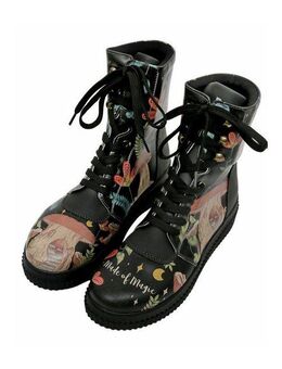 DOGO Future High Top Boots Made Of Magic Damen Stiefeletten Schnürboots Handgefertigt