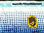 Größere Fahne DPG Deutsche Post Gewerkschaft - Material : Polyester - Größe ca. 240 x 150 cm - Groß Gerau