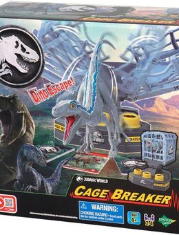 EPOCH Games Spiel Jurassic World Cage Breaker, Familienspiel