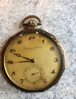 Taschen Uhr orginal Vintage 20er Jahre IWC Schaffhausen - Warendorf