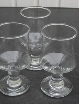 Groggläser Punsch Glühwein Glas 3 Gläser zus. 3,- - Flensburg