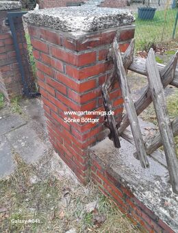 Mauersockel reparieren. Ich mache Ihren Garten schön - Hamburg Wandsbek