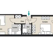 Mein Veedel !!! 2-Zimmer-Wohnung als Kapitalanlage zu verkaufen - Karolingerring 19, WE 14 - Köln