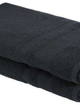 my home Saunatuch Vanessa, als Set und Serie erhältlich, 2 Saunatücher, 80x200cm, Walkfrottee (Set, 2-St), Handtücher mit Bordüre, 100% Baumwolle, einfarbig, weich