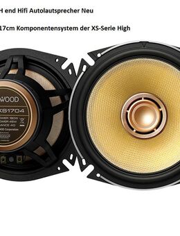 KFC-XS1704 17cm Komponentensystem der XS-Serie NEU 180 WATT POWER Kenwood - Dübendorf