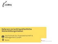 Referent (m/w/d) bankfachliche Weiterbildungsmedien - Bonn