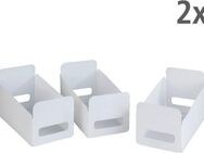 WENKO Organizer Universal (Set, 6 St), Aufbewahrungsboxen für Küche und Haushalt, faltbar, Kunststoff