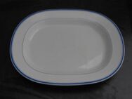 Villeroy & Boch Dresden V&B Keramik Platte 40 cm weiß blau Vintage 12,- - Flensburg