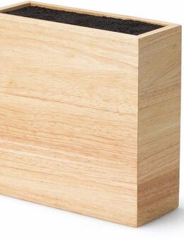 Continenta Messerblock (1tlg), flexibler Einsatz, Hartholz