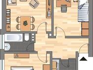 Bereits modernisierte 3-ZKB-Balkonwohnung im Wiesenhof zu vermieten! - Wilhelmshaven