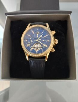 Neue Automatikuhr Männeruhr Herrenuhr in Gold! Uhr! Mit Diamant! Chronograph! - Staufenberg (Hessen)